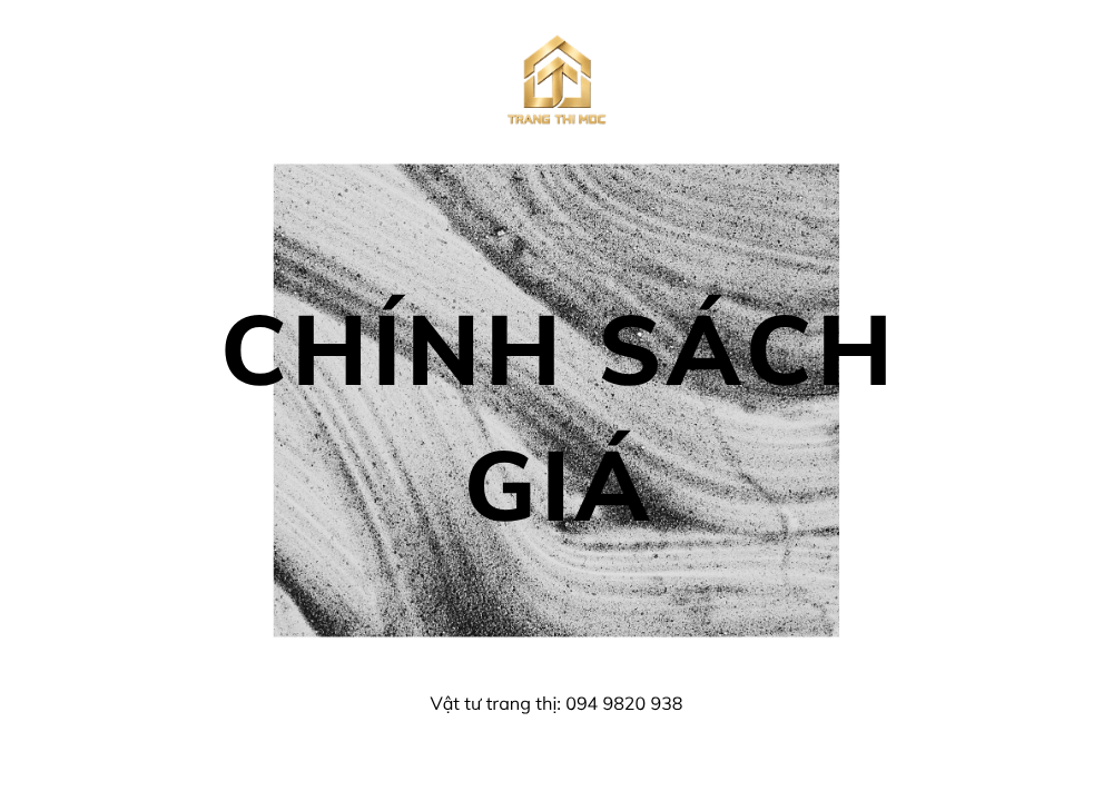 CHÍNH SÁCH GIÁ